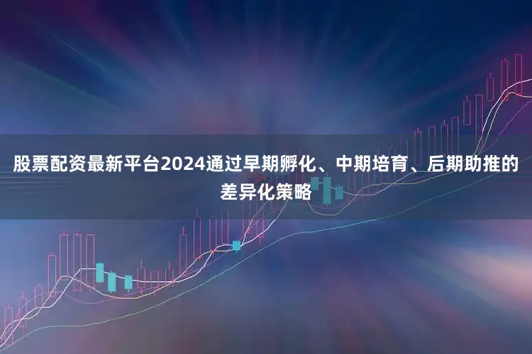 股票配资最新平台2024通过早期孵化、中期培育、后期助推的差异化策略